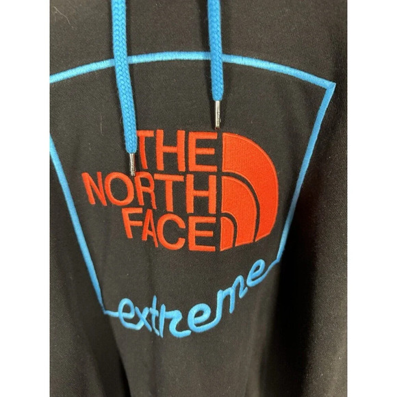 The North Face Extreme Hoodie 90s Retro Embroidered Colorblock Men's XL - Picture 2 of 5